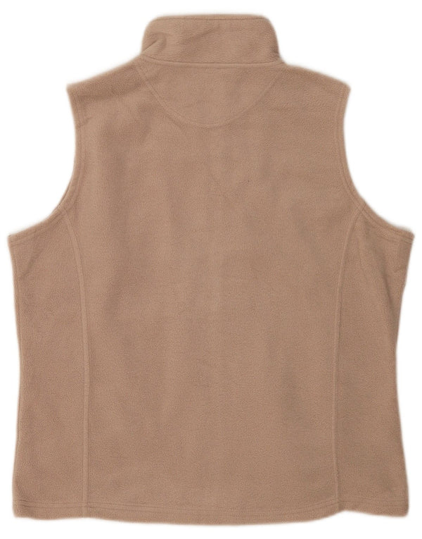 M&Co Γυναικείο Fleece Jacket UK 18 XL Beige Polyester