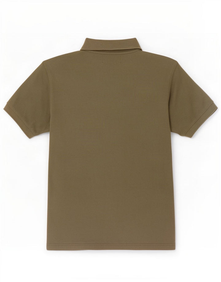 Marlboro Classics Poloshirt til mænd Medium Khaki Bomuld