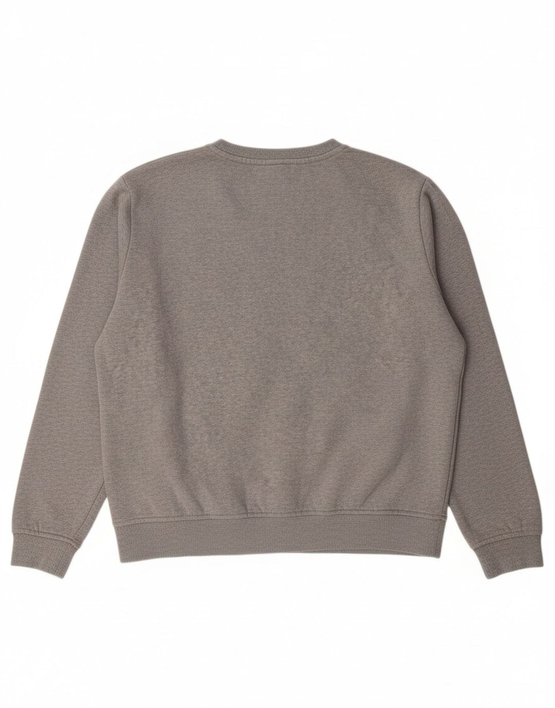 FILA Womens Sweatshirt Jumper UK 16 Large Grey Cotton