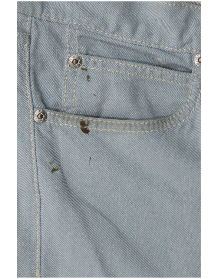 Roy Rogers Mens Casual Shorts IT 48 Medium W34  Blue Cotton