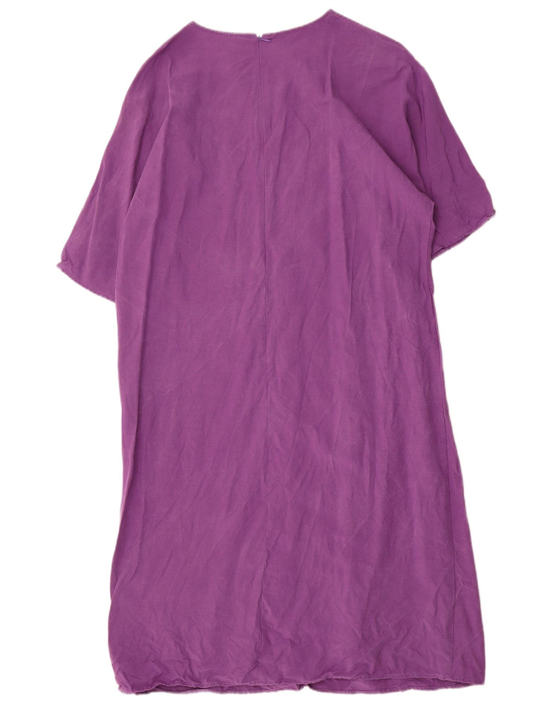 Rochie maxi supradimensionată pentru femei Stefanel UK 14 Medium Purple Lyocell