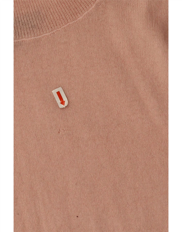 Crew Clothing Womens Roll Neck Jumper Sweater UK 12 Medium Pink