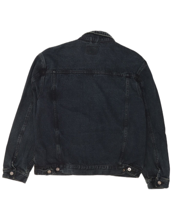 Duke Herren Jeansjacke UK 42 XL Marineblau Baumwolle Classic