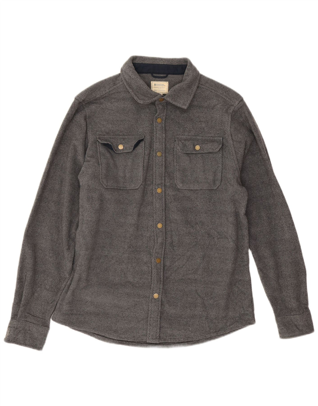 Mountain Warehouse Herre Flannel skjorte Medium Grey Flecked Polyester