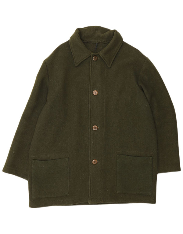 Płaszcz męski w stylu vintage UK 42 XL Khaki