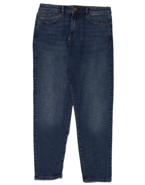 Marks & Spencer Γυναικείο Mom κανονικό τζιν κωνικό UK 14 Medium W30 L28 Blue