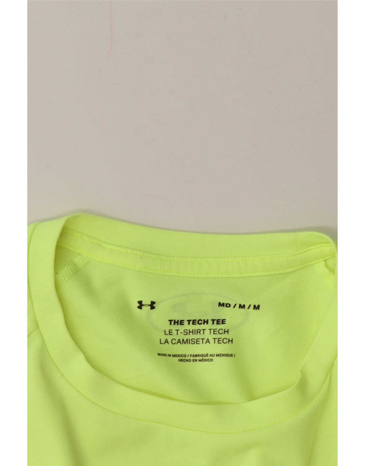 Under Armour Herre T-Shirt Top Medium Grøn