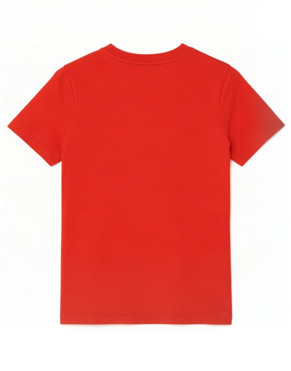 Puma T-Shirt Graphique Garçon 11-12 ans Rouge Coton