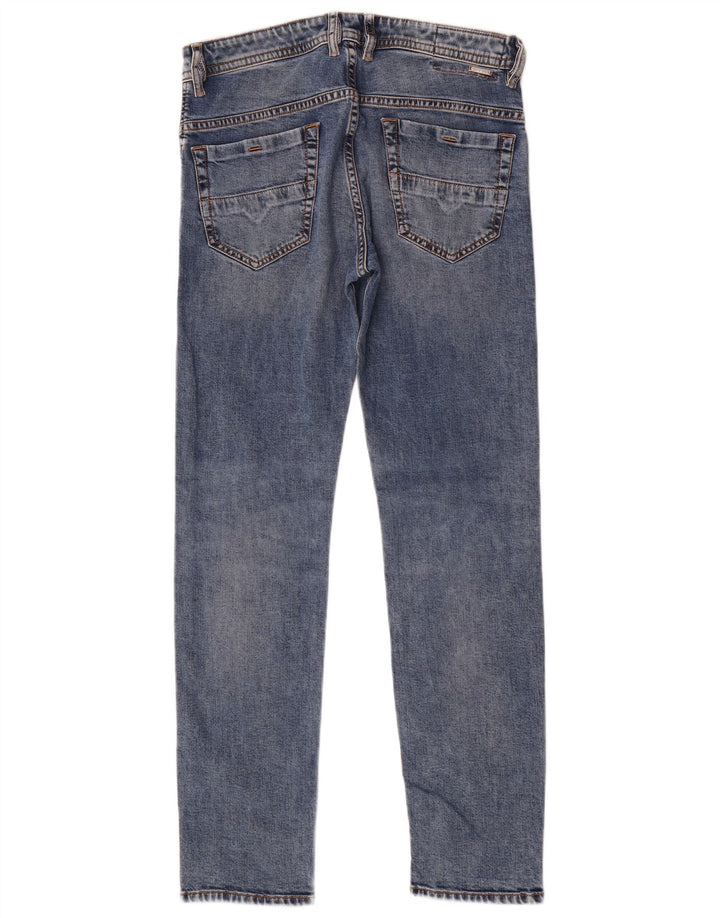 Diesel Herren Slim Jeans W30 L31 Blaue Baumwolle