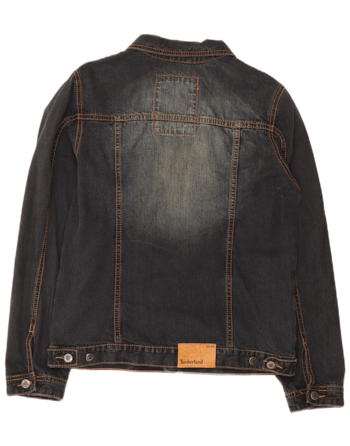 Giacca in denim da bambino TIMBERLAND 13-14 anni in cotone grigio