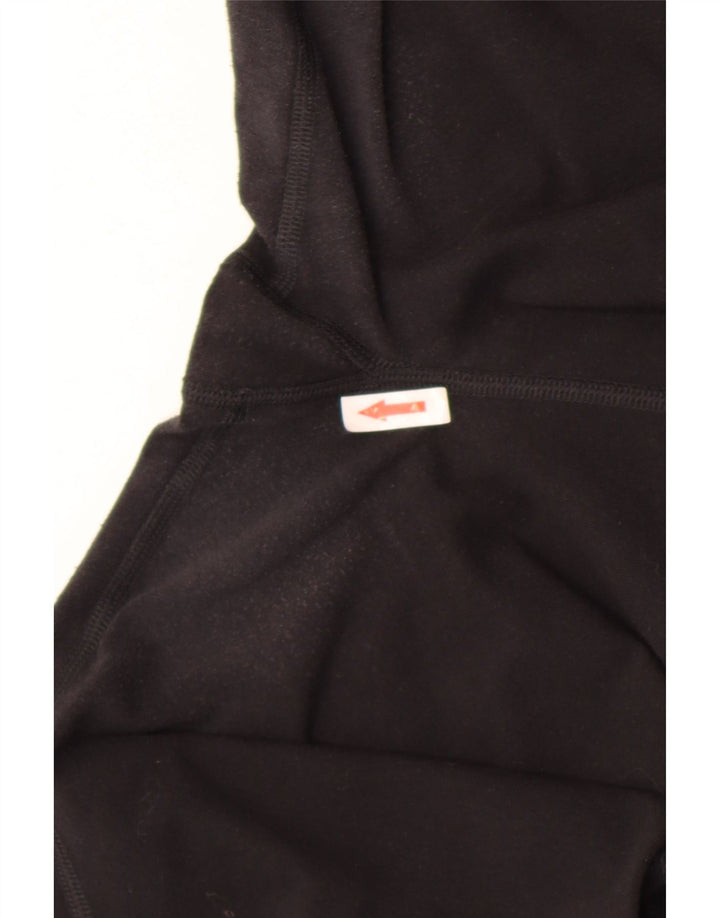Nike Womens Dri Fit Capri Leggings UK 14 Large  Black