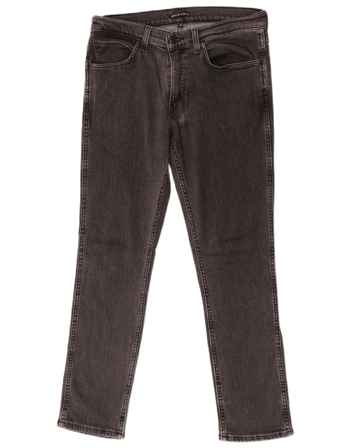 Jeans Levi's Uomo Linea 8 Slim W32 L30 Cotone Grigio