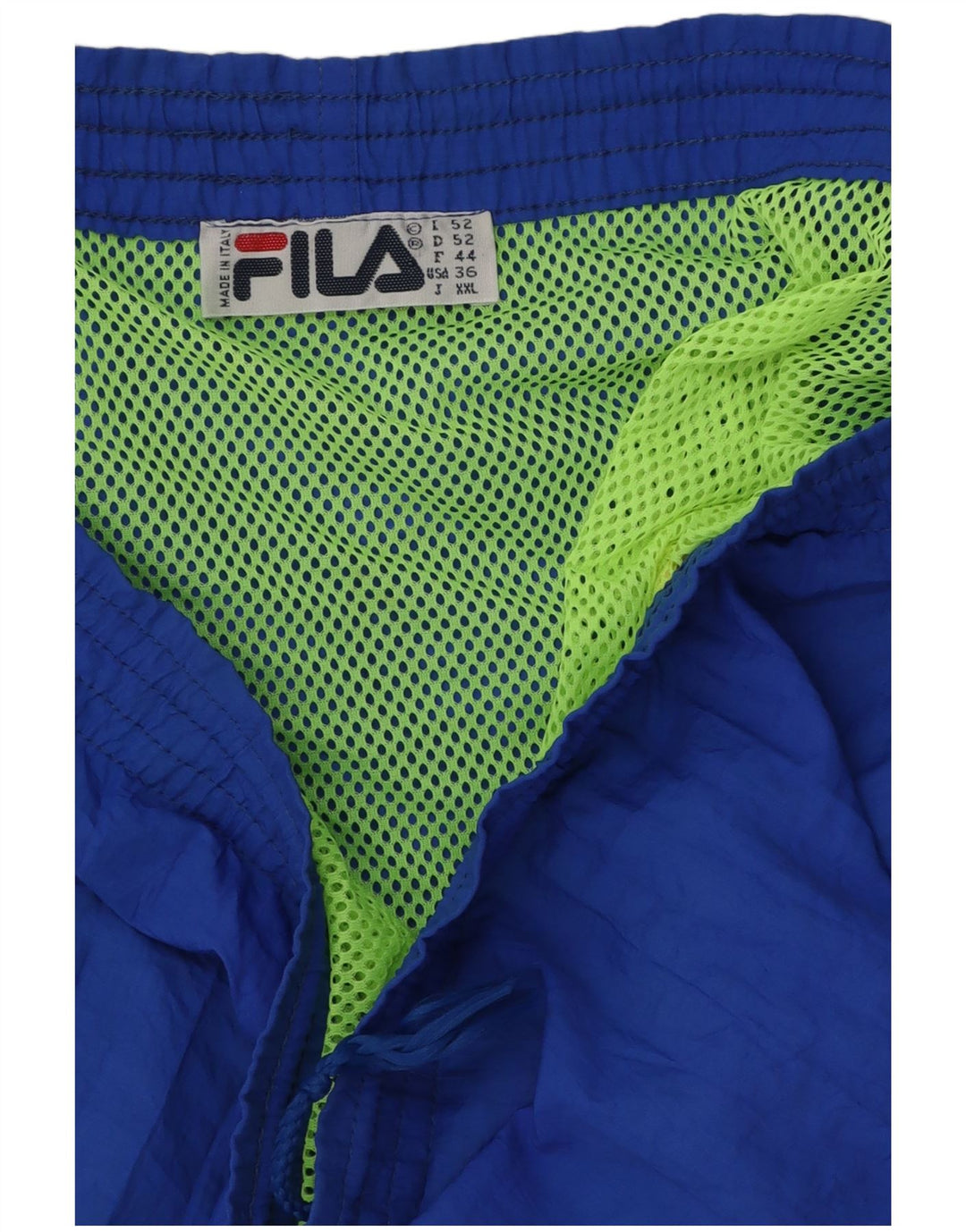 Fila Herre grafiske sportsshorts IT 52 Large Blue