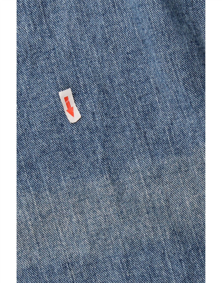 LEE Herre Regular Fit Straight Jeans W35 L32 Blå Bomuld