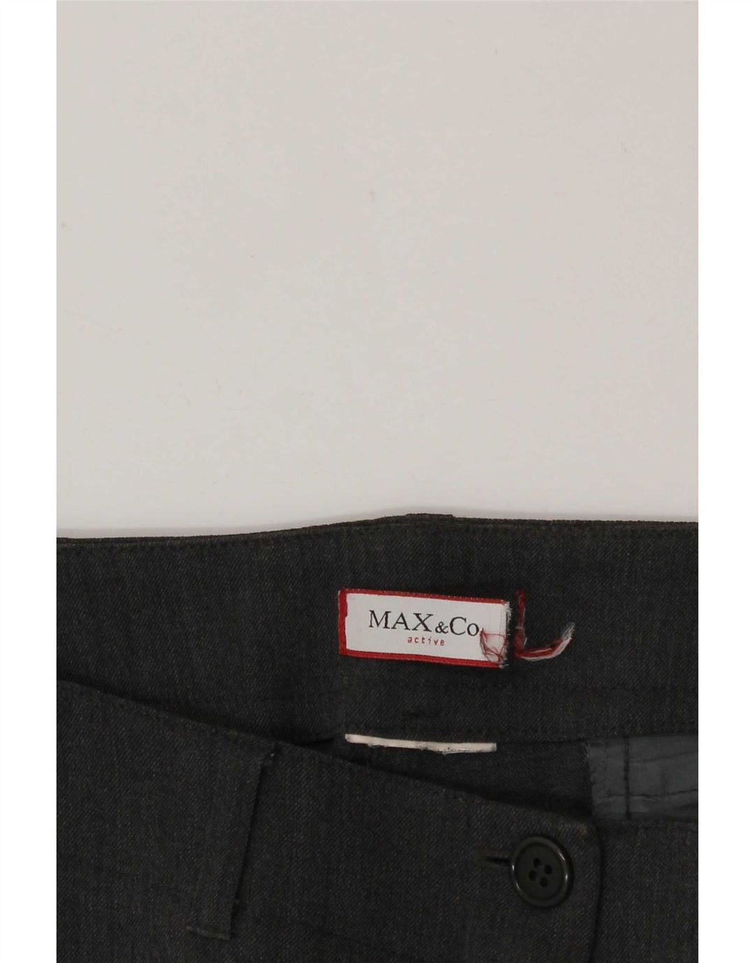 Max & Co. Pantaloni casual drepti pentru femei W32 L32 gri