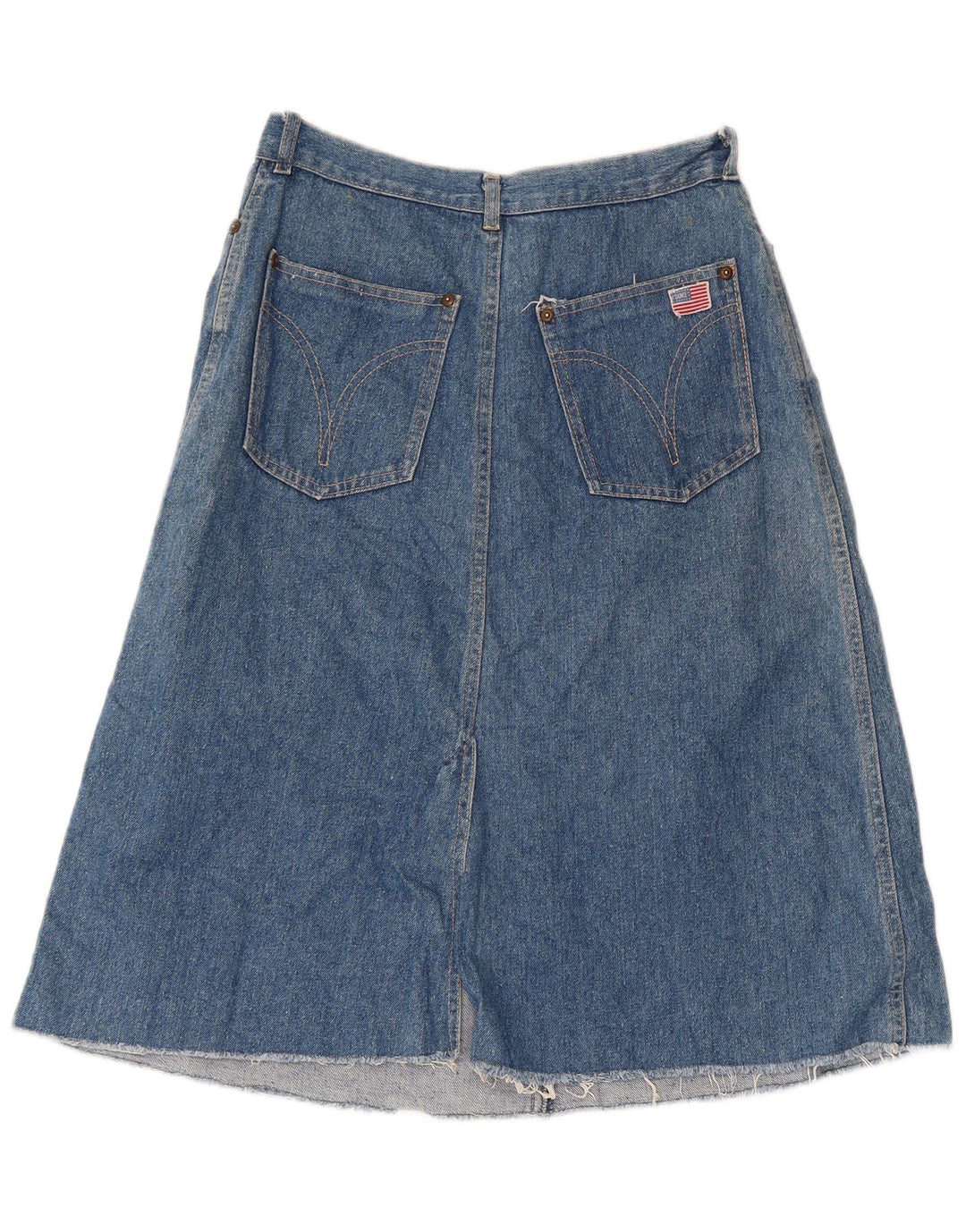 DUKE Womens Denim Shorts W28 Medium  Blue