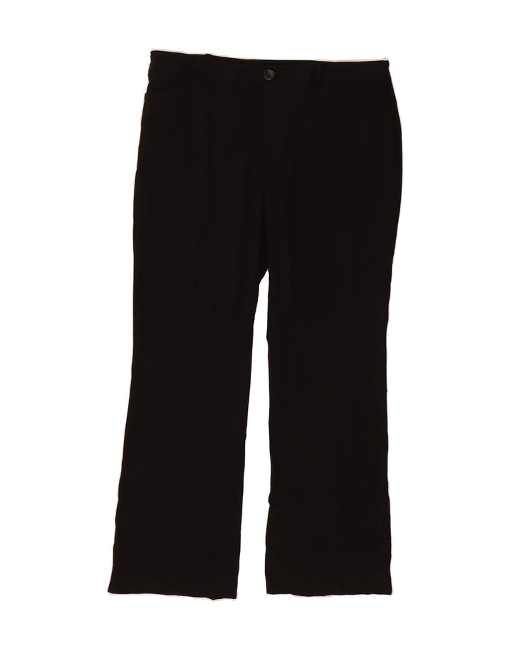 MOSSIMO Womens Straight Casual Trousers US 16 2XL W36 L32 Black Polyester Vintage Mossimo and Second-Hand Mossimo from Messina Hembry 