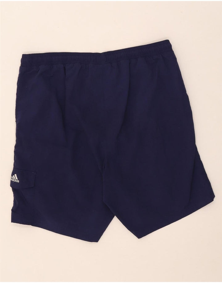 ADIDAS Mens Swimming Shorts XL  Navy Blue Nylon