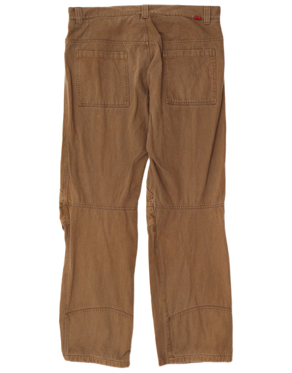 Kappa Mens Perfect Fit Straight Casual Trousers IT 52 XL W38 L34 Beige