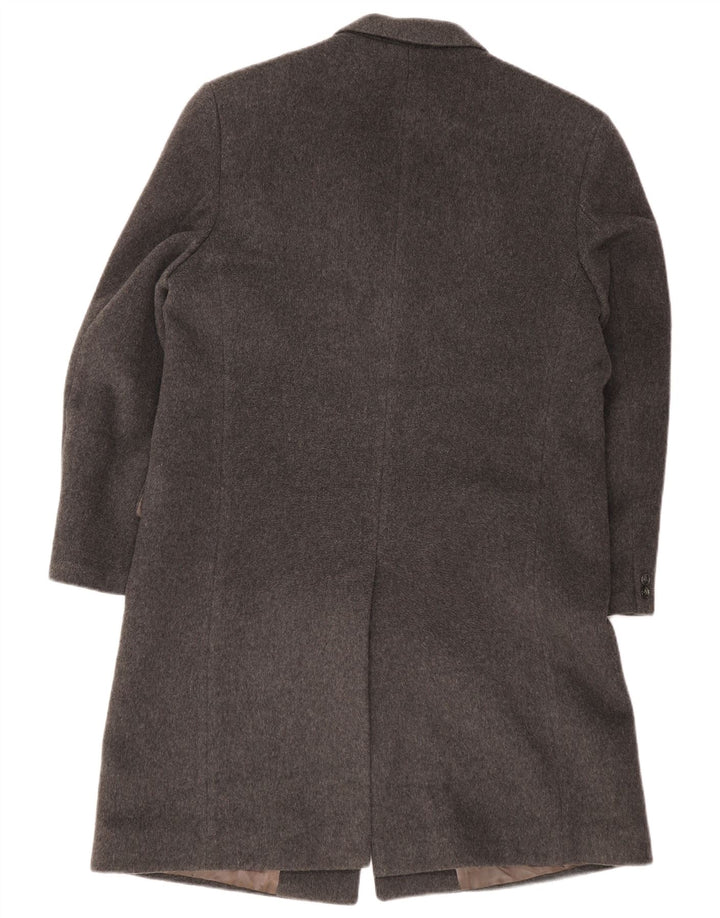 Kilmaine Mens Chesterfield Coat UK 36 Small Grey Wool