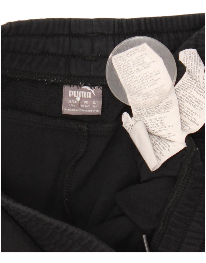 Puma Boys Sport Shorts 13-14 Years Black Cotton