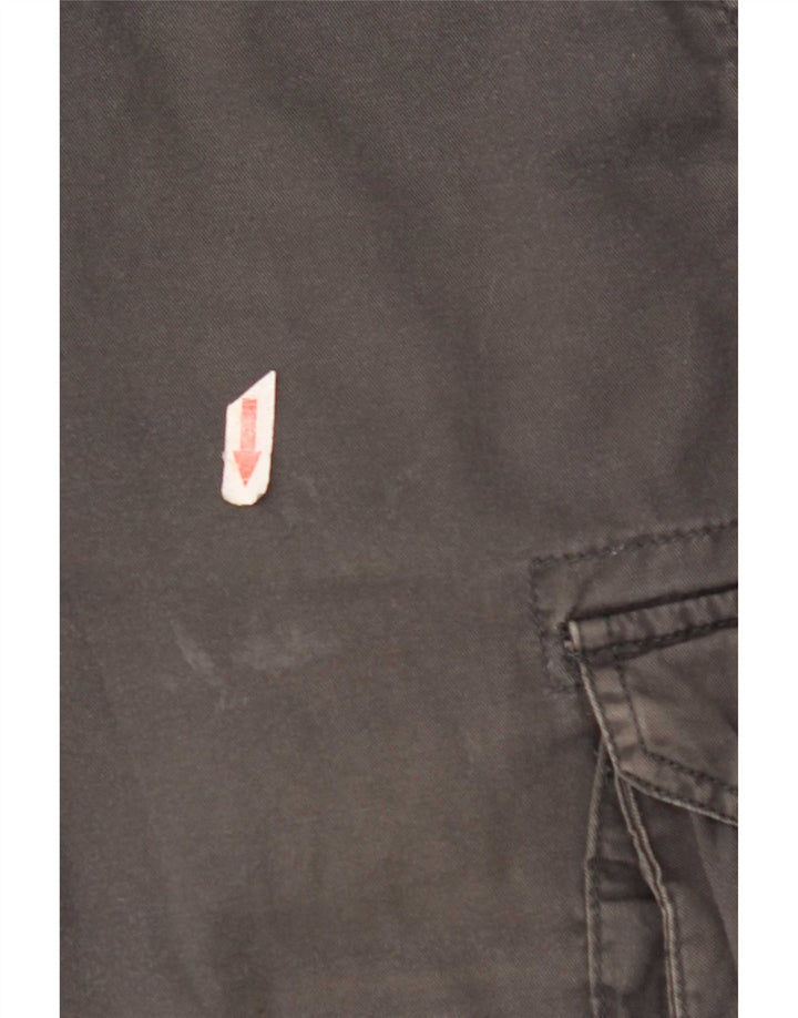 Nike Herre Cargo Shorts W34 Large Grå Bomuld