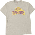 CHAMPION Womens Graphic T-Shirt Top Large Grey Vintage Champion and Second-Hand Champion from Messina Hembry 