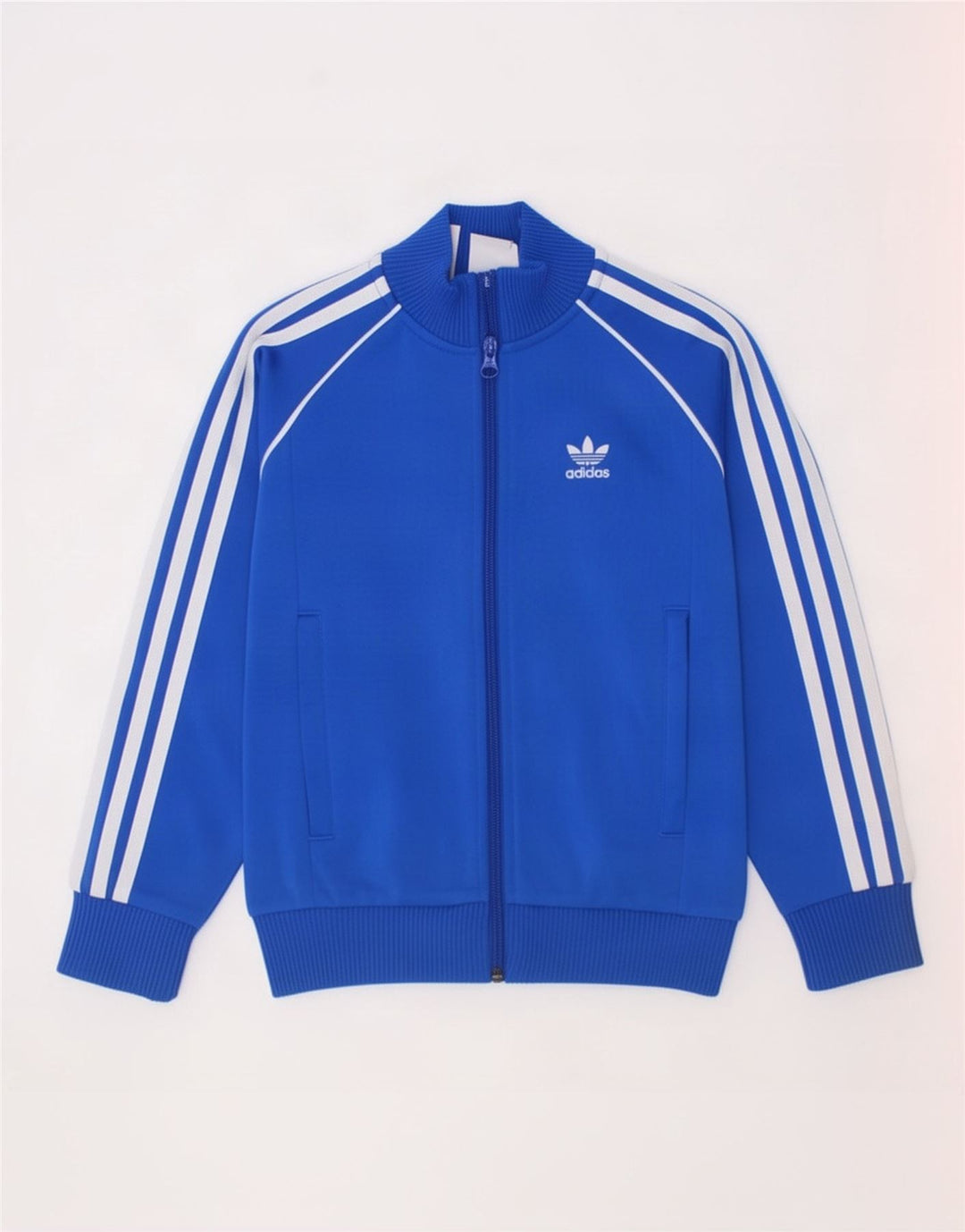 Adidas Boys αθλητική φόρμα Adidas Top Jacket 6-7 Years Blue Polyester
