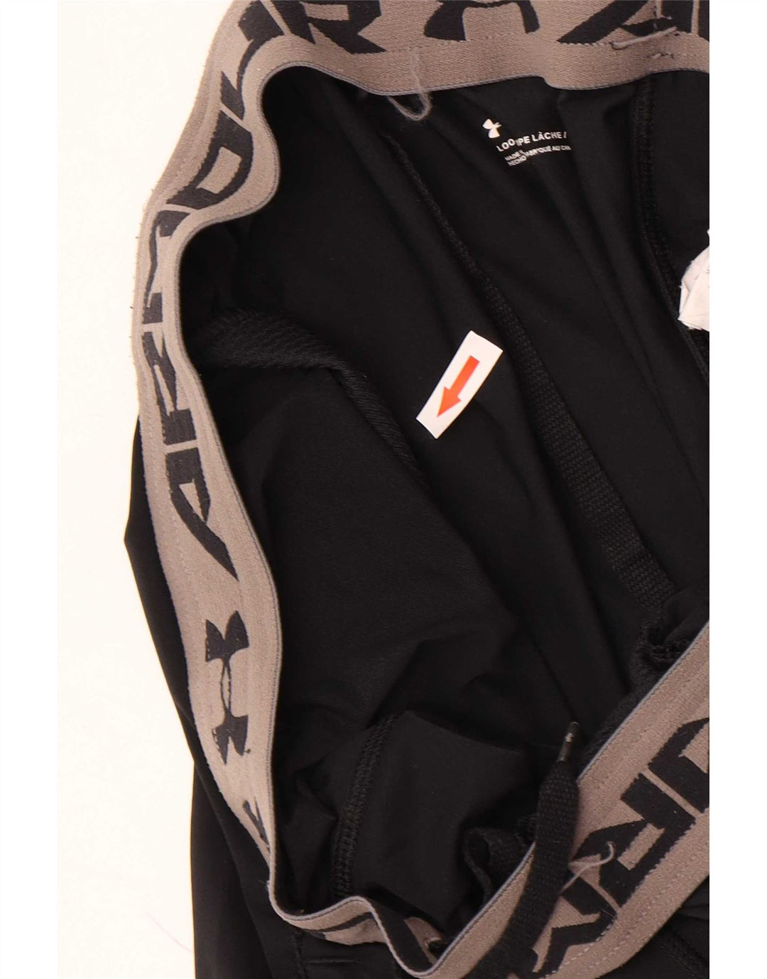 Ανδρικό αθλητικό σορτς Under Armour μεγάλο μαύρο πολυεστέρα