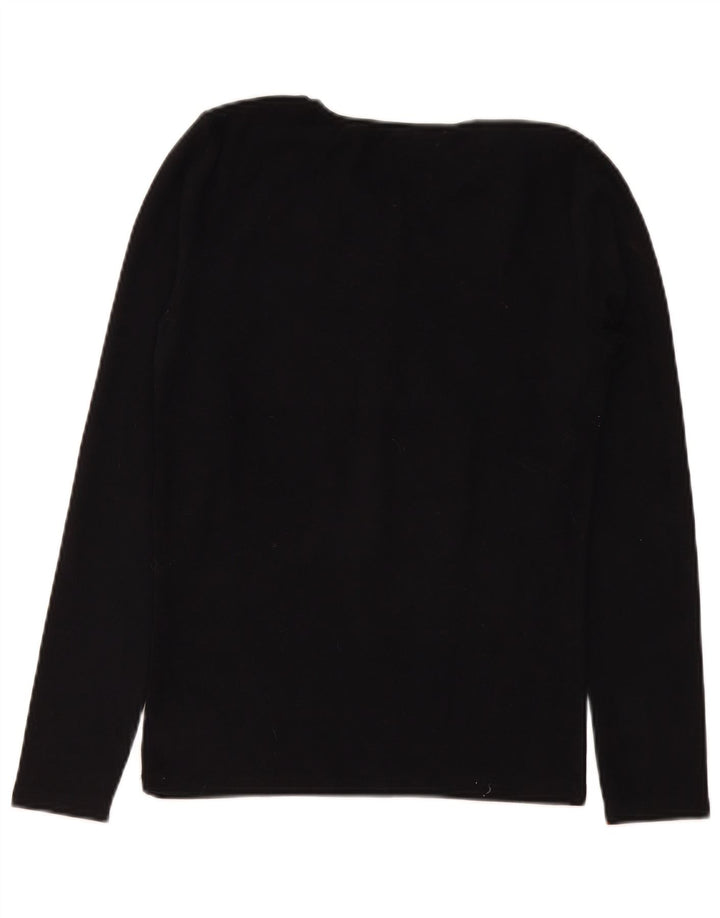 Zara Dame Top Langærmet UK 14 Large Sort