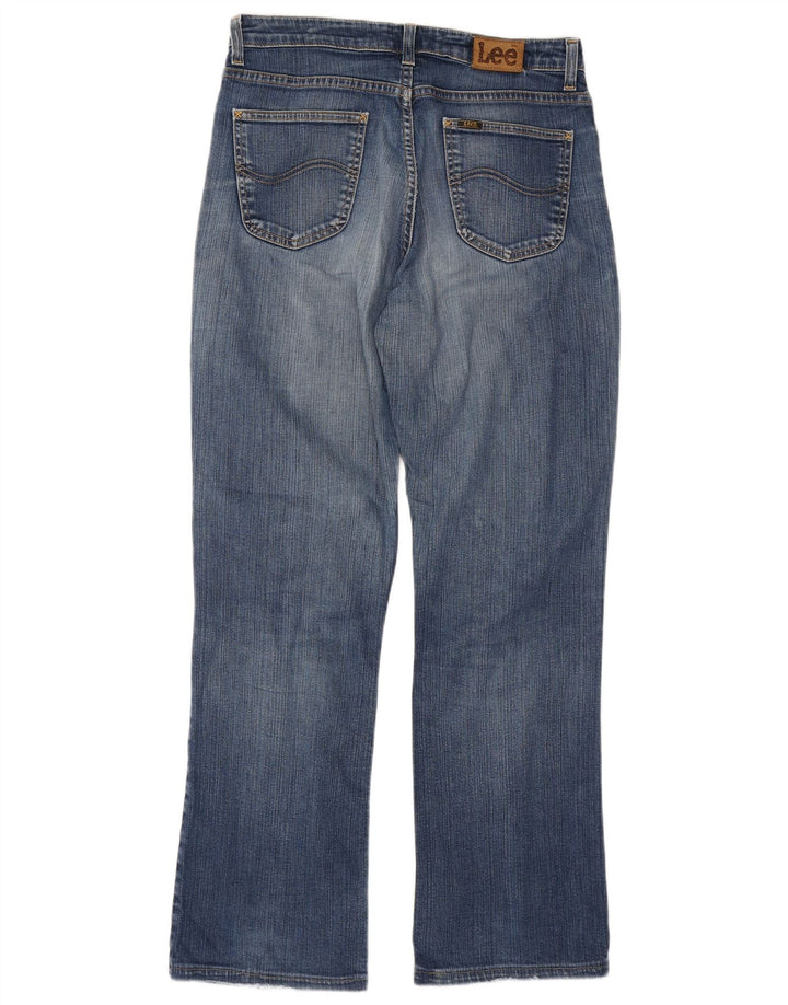 Lee Mens Cameron Bootcut Jeans W33 L33 Blue Cotton