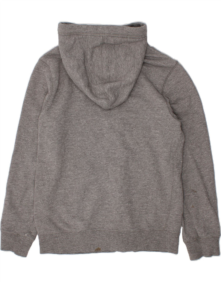 LEVI'S Boys Graphic Zip Hoodie Sweater 9-10 Years Grey Cotton Vintage Levi's and Second-Hand Levi's from Messina Hembry 