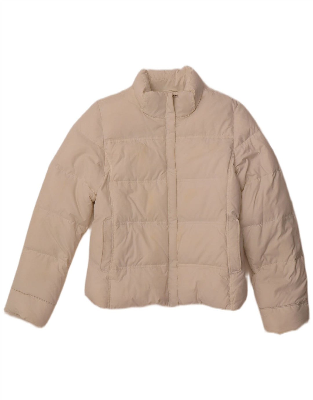 CHAMPION Polstret jakke til kvinder UK 14 Medium White Polyester