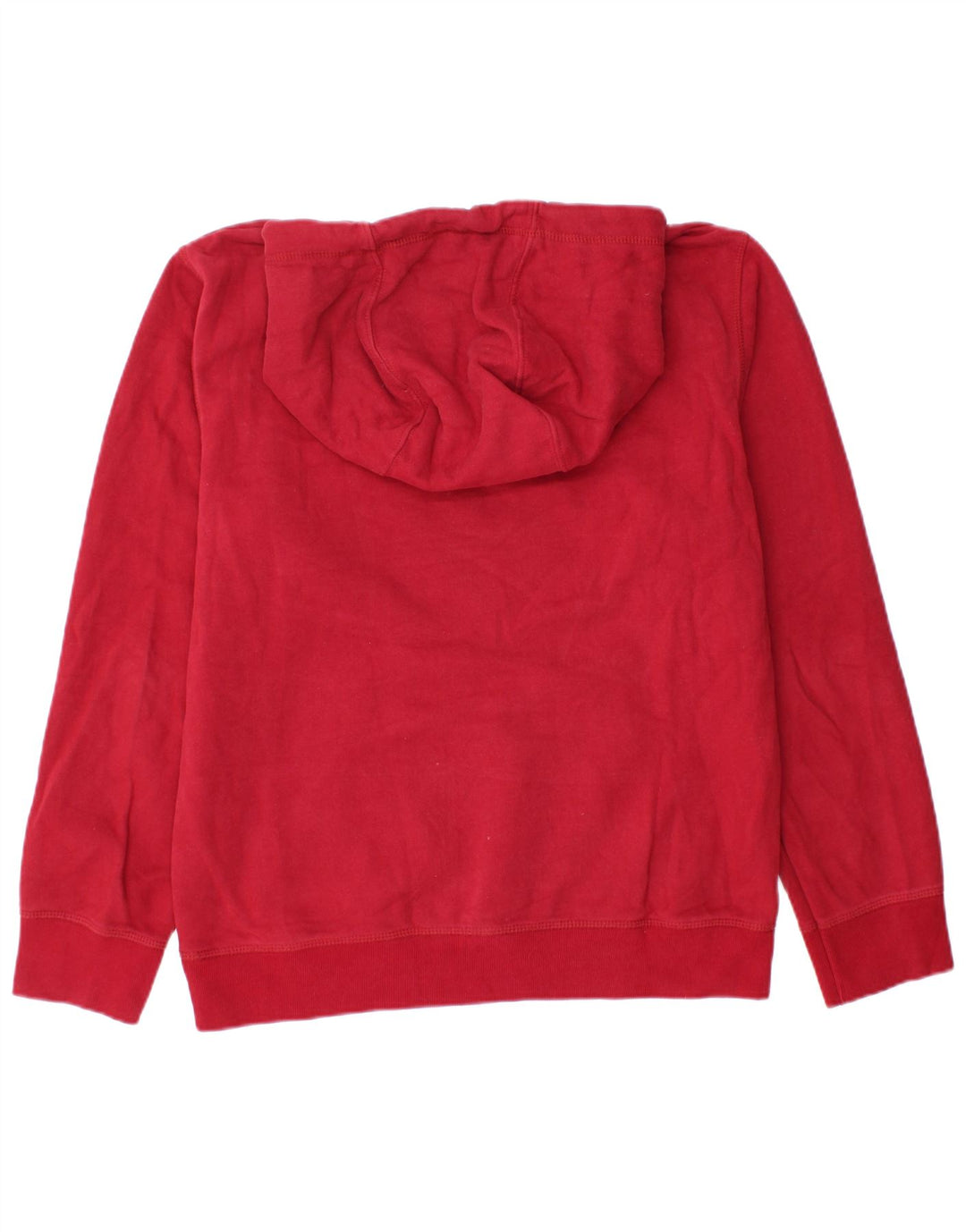Crew Clothing Mens Hoodie Jumper Medium Red Cotton