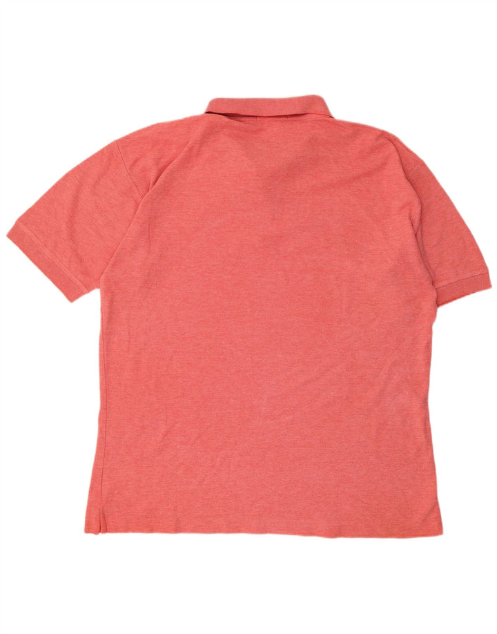 FILA Mens Polo Shirt IT 52 Large Red Flecked