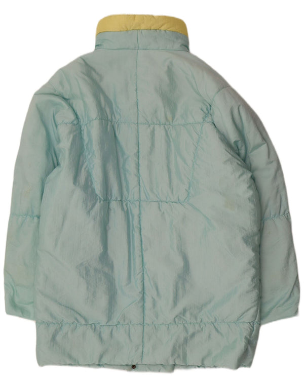 Skila Γυναικείο παλτό υπερμεγέθη με επένδυση EU 38 Medium Blue Polyamide