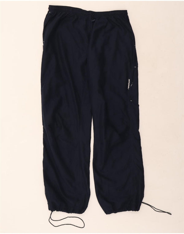 Reebok Boys træningsdragt Bukser Joggers 13-14 år Navy Blue Polyester