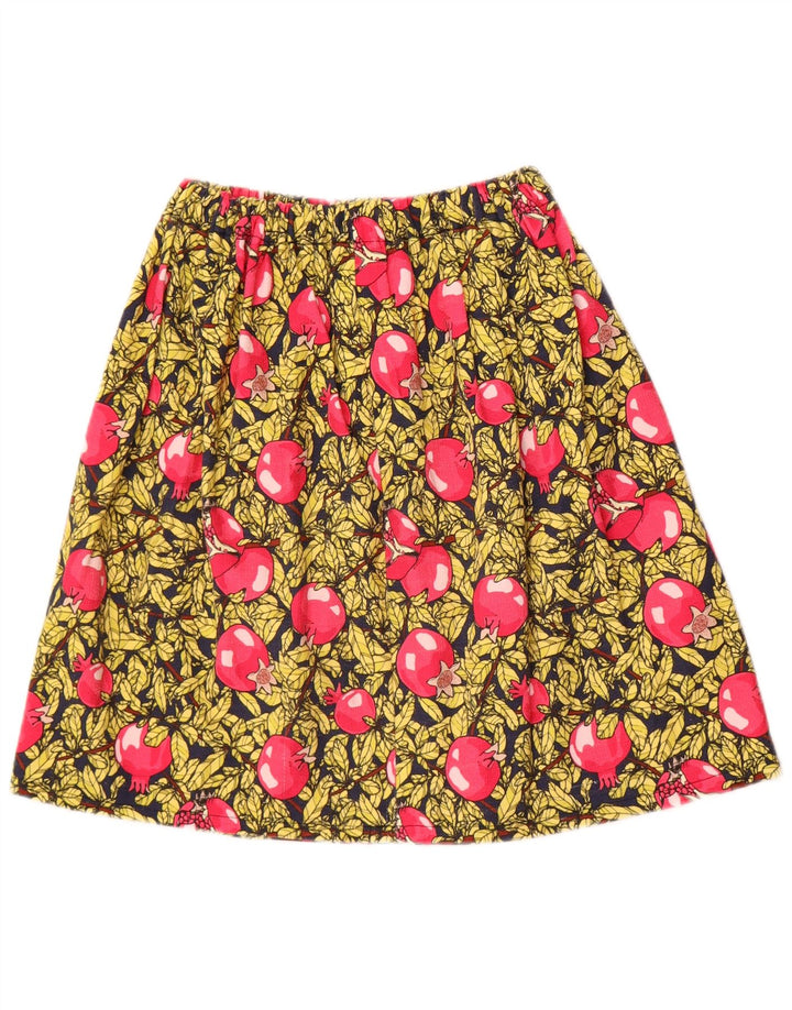 Fusta A-Line pentru Damă Vintage Model Abstrac W24 XS Multicolor