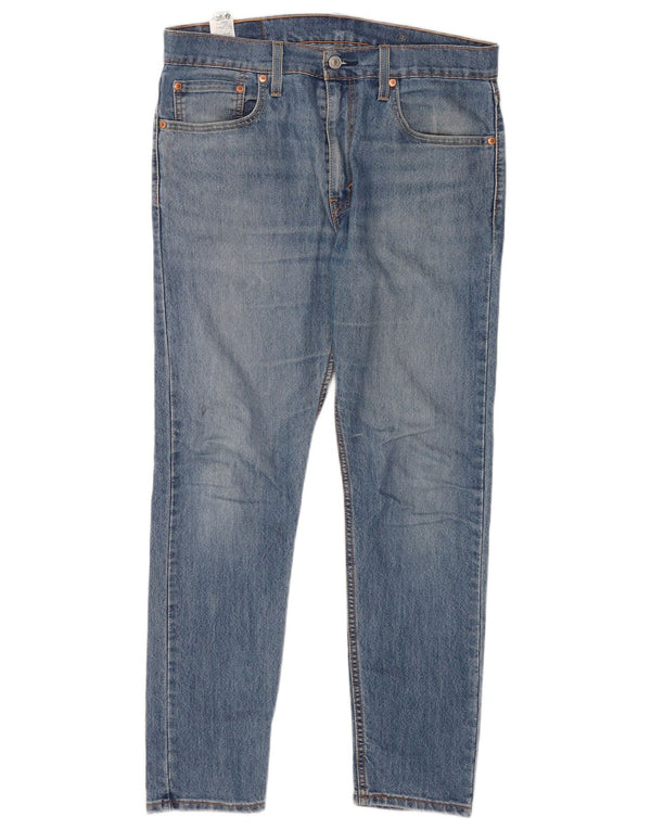 Levi's Mens 512 Slim Tapered Jeans W33 L30 Blue Cotton