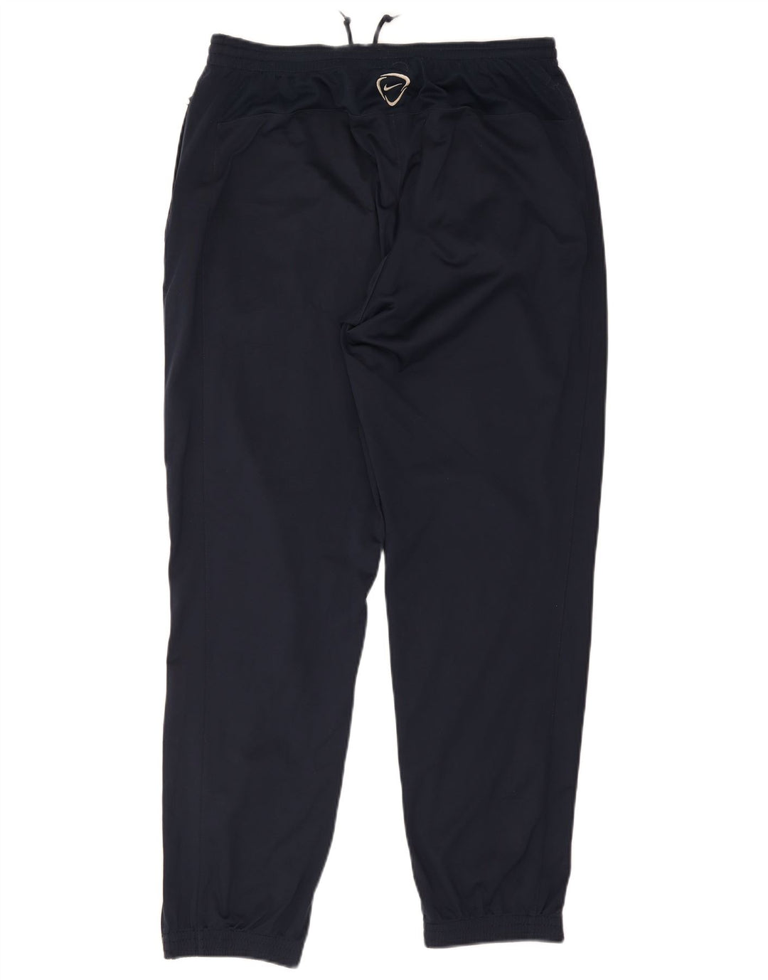 Nike Mens Dri Fit Tracksuit Trousers Joggers Large Navy Blue Polyester