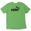 Puma Herre Grafisk T-Shirt Top Medium Grøn