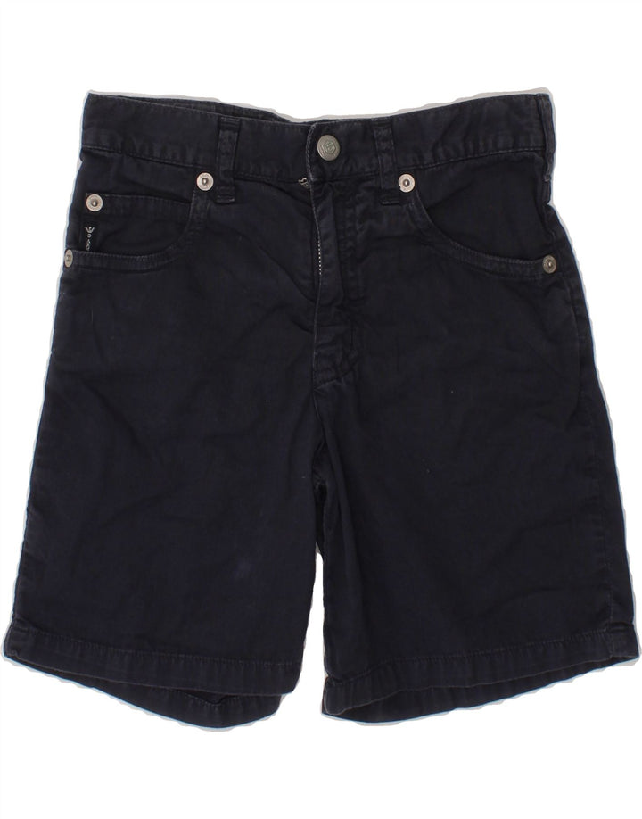 ARMANI JUNIOR Boys Denim Shorts 2-3 Years W20 Navy Blue Cotton Vintage Armani Junior and Second-Hand Armani Junior from Messina Hembry 