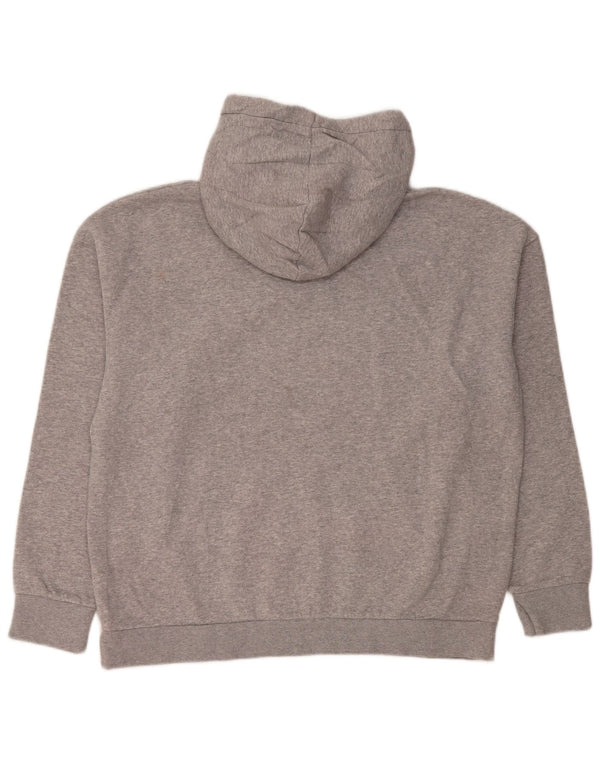 Under Armour Pull à capuche surdimensionné pour femme UK 16 Large Gris Coton