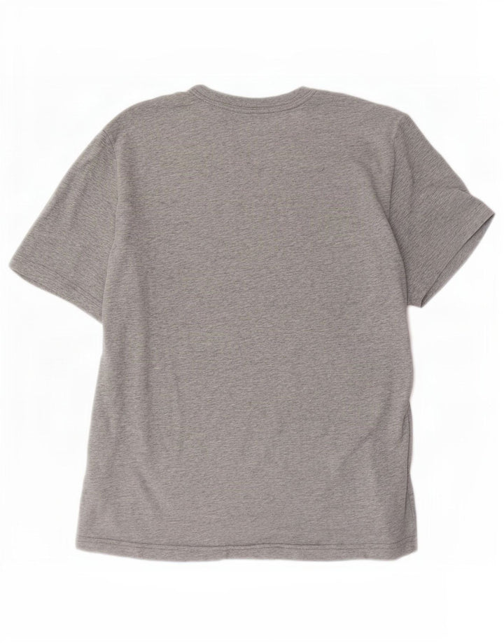 Nike Mens Dri Fit T-Shirt Top Small Grey Cotton