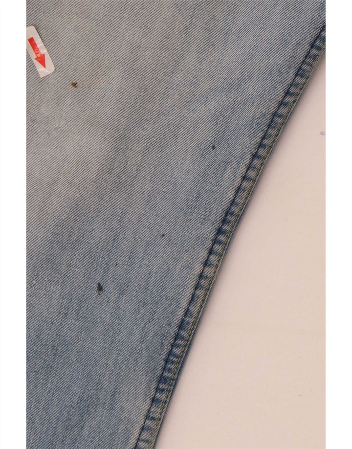 Levi's Dame 501 Straight Jeans W29 L31 Blå Bomuld