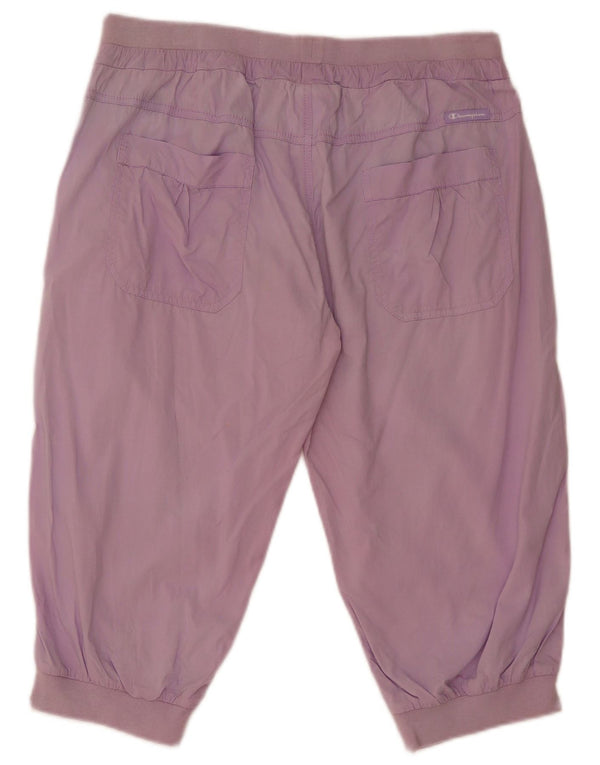 Bermuda da donna Champion XL W36 cotone viola