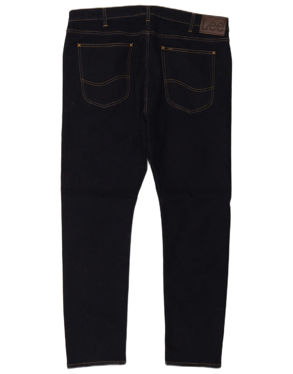 Lee Mens Luke Slim Jeans W40 L32 tamnoplavi pamuk