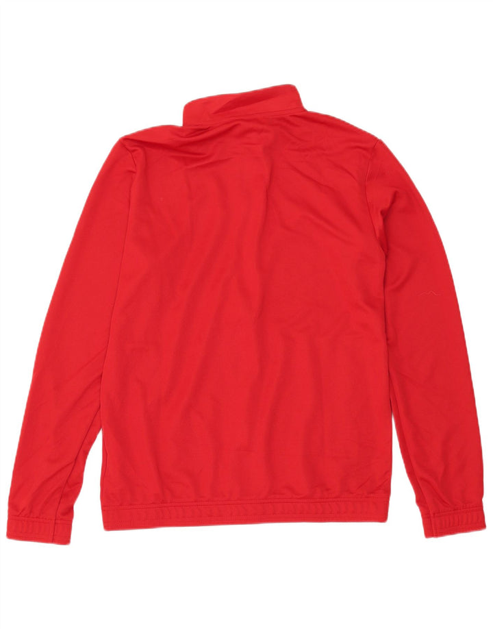 Adidas Mens Aeroready Tracksuit Top Jacket Medium Red Polyester