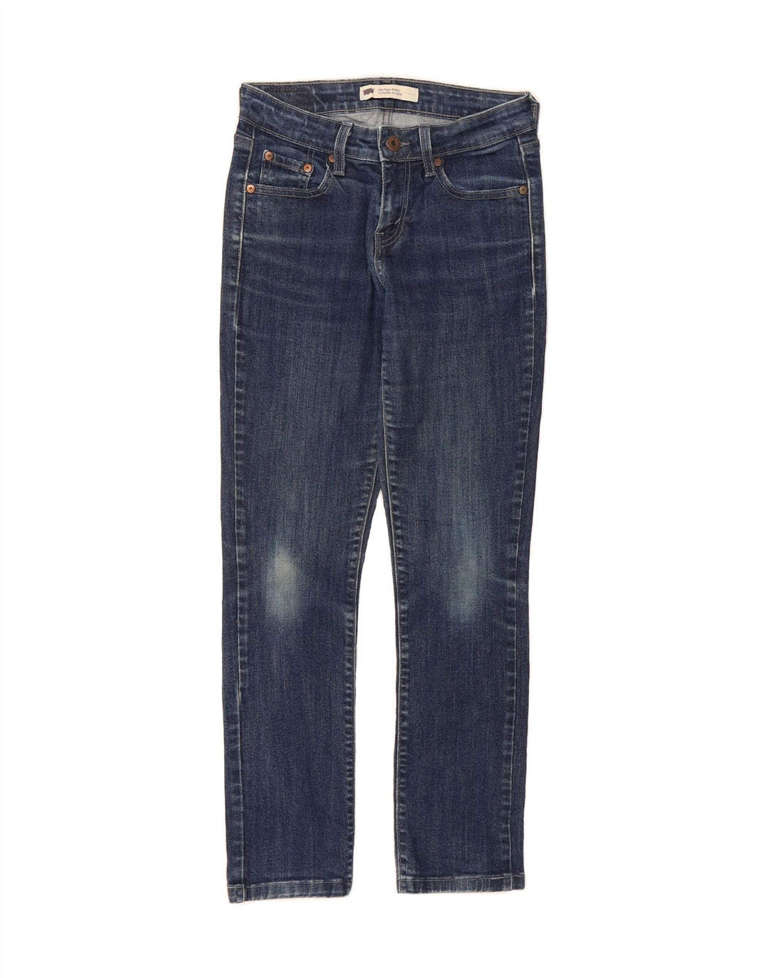 LEVI'S Womens Mid Rise Skinny Jeans W26 L27 Blue Vintage Levi's and Second-Hand Levi's from Messina Hembry 