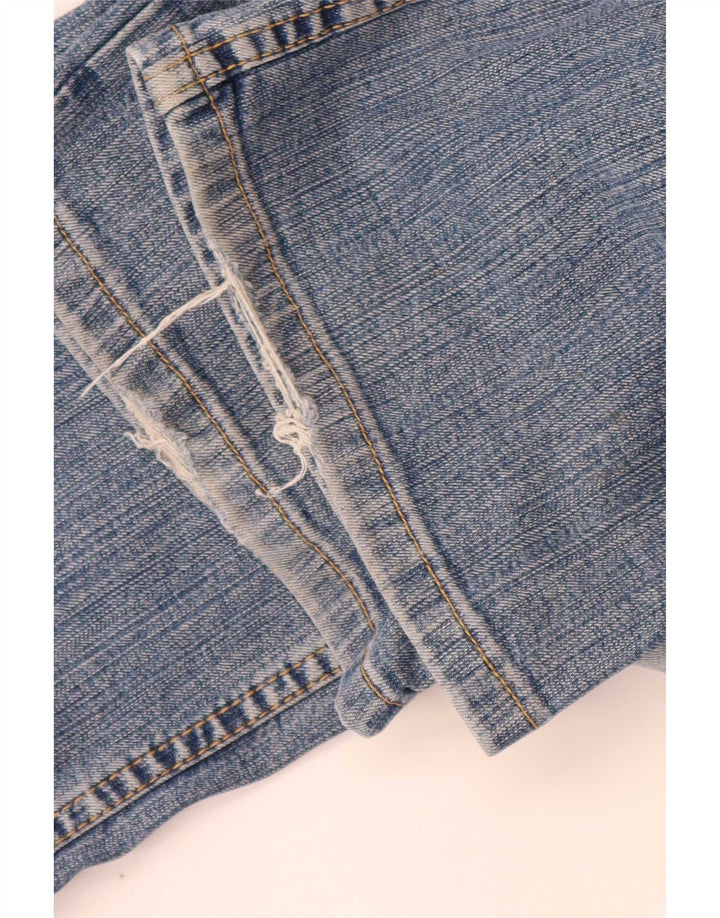 Lee Damen Cameron Bootcut Jeans W28 L33 Blaue Baumwolle